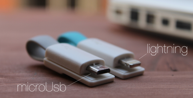 Появился проект миниатюрного кабеля-брелока для iPhone и iPad