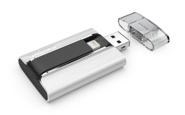 SanDisk презентовала USB/Lightning-флешку