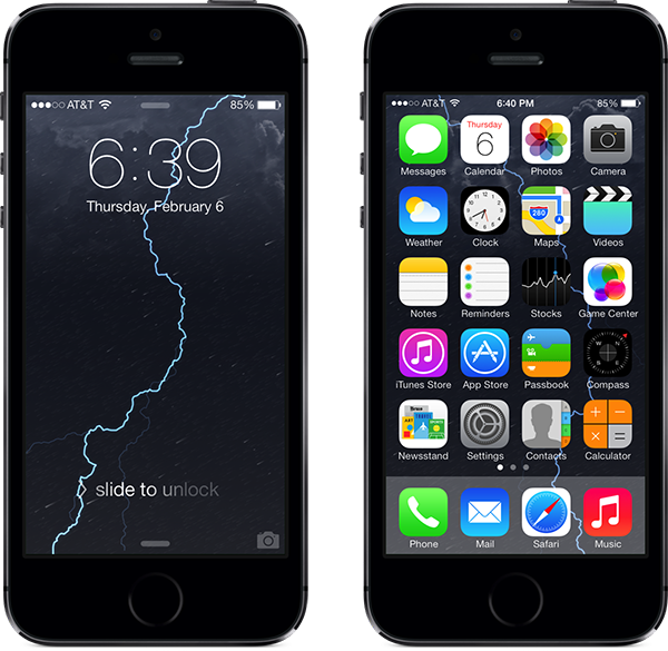 Программа Weatherboard может сделать экран iPhone анимированным под погоду