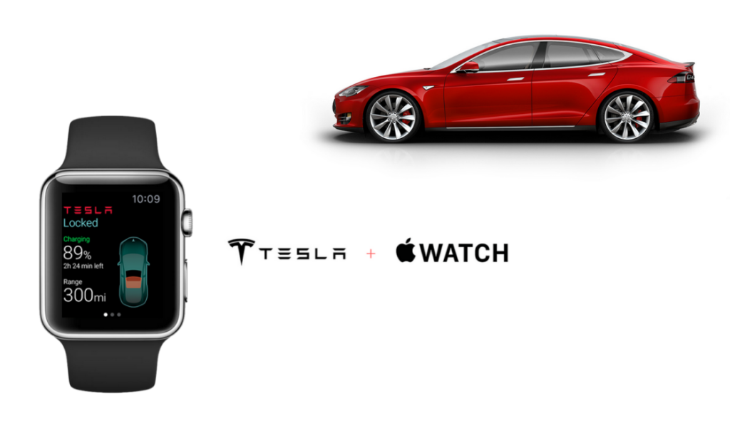Apple Watch Tesla