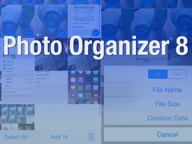 Твик Photo Organizer 8 модифицирует стандартное приложение Камера в iOS