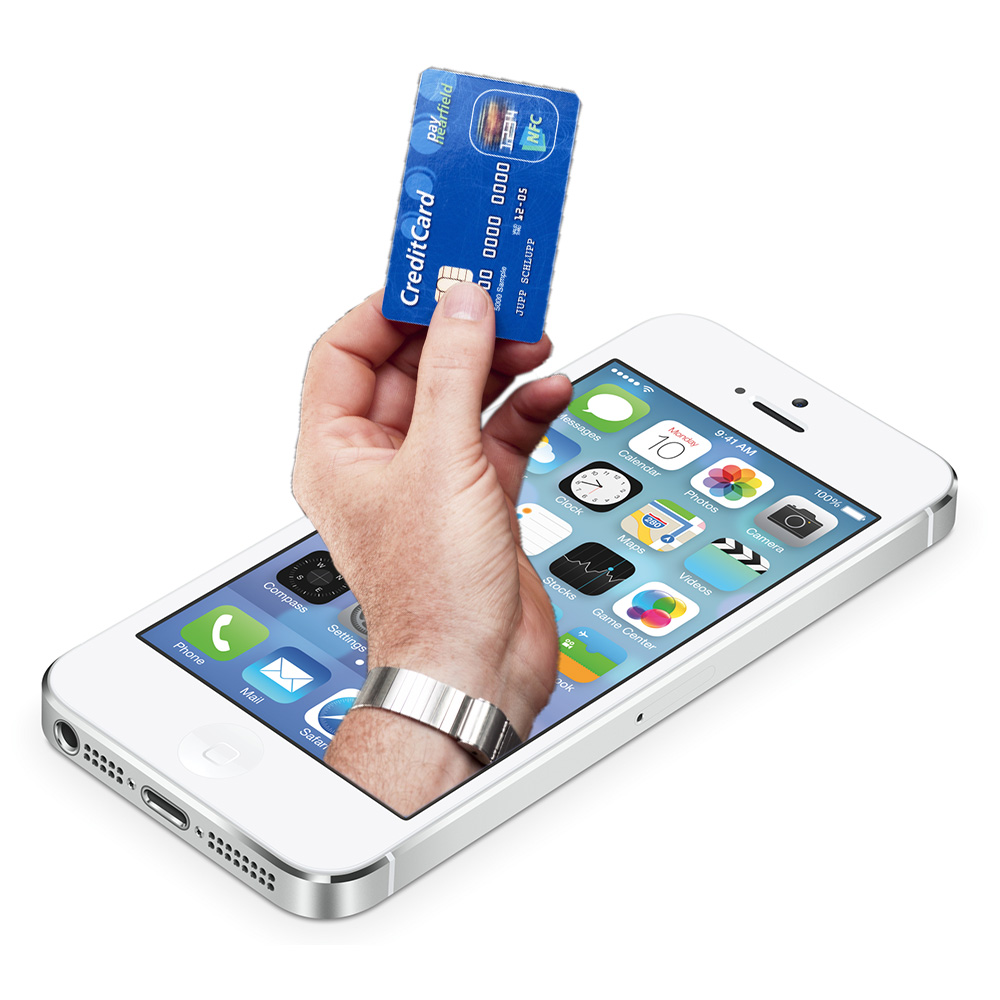 Электронные платежи с помощью смартфона
